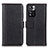 Leather Case Stands Flip Cover Holder M14L for Xiaomi Mi 11i 5G (2022) Black