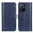 Leather Case Stands Flip Cover Holder M14L for Xiaomi Mi 11T 5G Blue