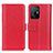 Leather Case Stands Flip Cover Holder M14L for Xiaomi Mi 11T Pro 5G Red