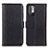 Leather Case Stands Flip Cover Holder M14L for Xiaomi Redmi Note 10 5G