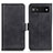 Leather Case Stands Flip Cover Holder M15L for Google Pixel 7a 5G Black