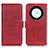 Leather Case Stands Flip Cover Holder M15L for Huawei Honor Magic5 Lite 5G Red