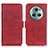 Leather Case Stands Flip Cover Holder M15L for Huawei Honor Magic5 Pro 5G Red