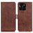 Leather Case Stands Flip Cover Holder M15L for Huawei Honor X6a