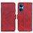 Leather Case Stands Flip Cover Holder M15L for Huawei Honor X7 Red