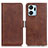 Leather Case Stands Flip Cover Holder M15L for Huawei Honor X7a