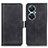 Leather Case Stands Flip Cover Holder M15L for Huawei Nova 11i Black