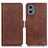 Leather Case Stands Flip Cover Holder M15L for Motorola Moto G 5G (2023)