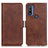 Leather Case Stands Flip Cover Holder M15L for Motorola Moto G Pure