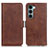 Leather Case Stands Flip Cover Holder M15L for Motorola Moto G200 5G