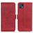 Leather Case Stands Flip Cover Holder M15L for Motorola Moto G50 5G Red