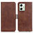 Leather Case Stands Flip Cover Holder M15L for Motorola Moto G54 5G