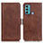 Leather Case Stands Flip Cover Holder M15L for Motorola Moto G60