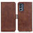 Leather Case Stands Flip Cover Holder M15L for Motorola Moto G62 5G