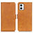 Leather Case Stands Flip Cover Holder M15L for Motorola Moto G73 5G