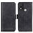 Leather Case Stands Flip Cover Holder M15L for Nokia C21 Plus Black