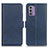 Leather Case Stands Flip Cover Holder M15L for Nokia G42 5G Blue