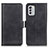 Leather Case Stands Flip Cover Holder M15L for Nokia G60 5G Black