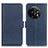 Leather Case Stands Flip Cover Holder M15L for OnePlus 11 5G Blue