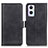 Leather Case Stands Flip Cover Holder M15L for OnePlus Nord N20 5G Black