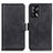 Leather Case Stands Flip Cover Holder M15L for Oppo F19s Black