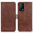 Leather Case Stands Flip Cover Holder M15L for Oppo K9 5G