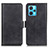 Leather Case Stands Flip Cover Holder M15L for Realme 9 5G Black