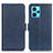 Leather Case Stands Flip Cover Holder M15L for Realme 9 5G Blue