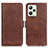 Leather Case Stands Flip Cover Holder M15L for Realme C35