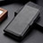 Leather Case Stands Flip Cover Holder M15L for Realme GT 5G Black