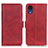 Leather Case Stands Flip Cover Holder M15L for Samsung Galaxy A03 Core Red