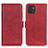 Leather Case Stands Flip Cover Holder M15L for Samsung Galaxy A03 Red