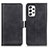 Leather Case Stands Flip Cover Holder M15L for Samsung Galaxy A53 5G Black