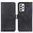 Leather Case Stands Flip Cover Holder M15L for Samsung Galaxy A73 5G Black