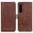 Leather Case Stands Flip Cover Holder M15L for Sony Xperia 1 IV