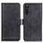 Leather Case Stands Flip Cover Holder M15L for Sony Xperia 10 III Black