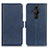 Leather Case Stands Flip Cover Holder M15L for Sony Xperia PRO-I Blue