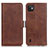 Leather Case Stands Flip Cover Holder M15L for Wiko Y82