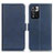 Leather Case Stands Flip Cover Holder M15L for Xiaomi Mi 11i 5G (2022) Blue