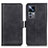 Leather Case Stands Flip Cover Holder M15L for Xiaomi Mi 12T 5G Black