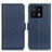 Leather Case Stands Flip Cover Holder M15L for Xiaomi Mi 13 5G Blue