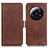 Leather Case Stands Flip Cover Holder M15L for Xiaomi Mi 13 Ultra 5G Brown