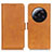 Leather Case Stands Flip Cover Holder M15L for Xiaomi Mi 13 Ultra 5G Light Brown