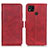 Leather Case Stands Flip Cover Holder M15L for Xiaomi POCO C3 Red