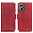 Leather Case Stands Flip Cover Holder M15L for Xiaomi Poco X4 GT 5G Red