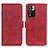 Leather Case Stands Flip Cover Holder M15L for Xiaomi Poco X4 NFC Red