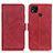 Leather Case Stands Flip Cover Holder M15L for Xiaomi Redmi 10A 4G Red