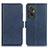 Leather Case Stands Flip Cover Holder M15L for Xiaomi Redmi 11 Prime 4G Blue