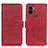 Leather Case Stands Flip Cover Holder M15L for Xiaomi Redmi A1 Plus Red