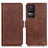 Leather Case Stands Flip Cover Holder M15L for Xiaomi Redmi K50 5G